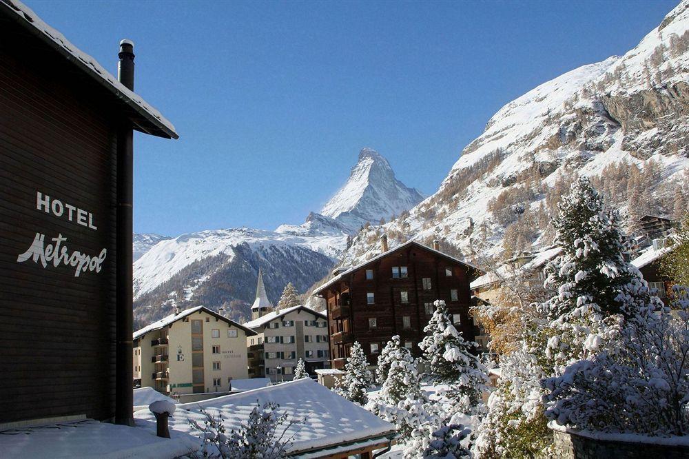 Hotel Metropol & Spa Zermatt Exteriör bild
