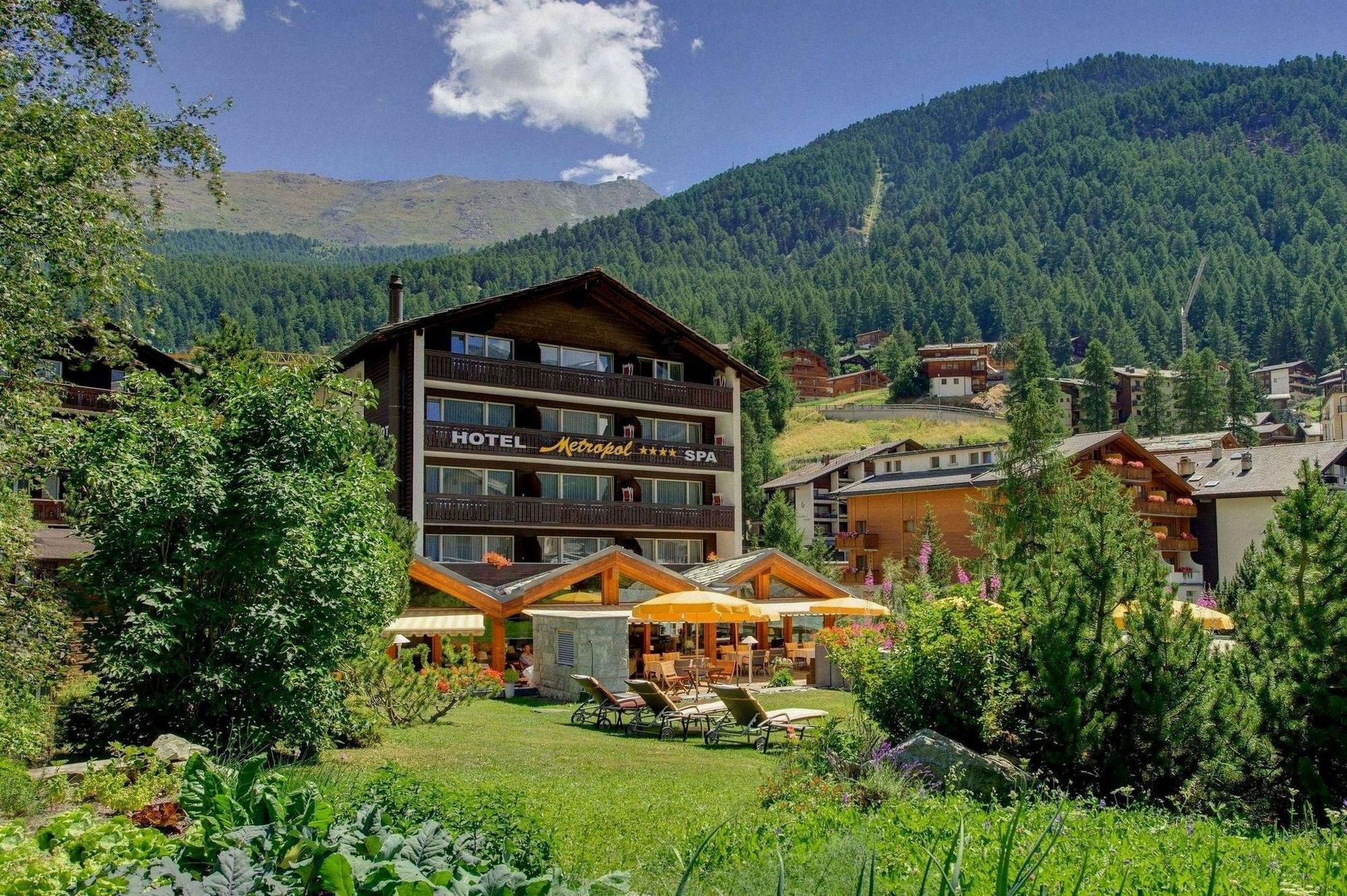 Hotel Metropol & Spa Zermatt Exteriör bild