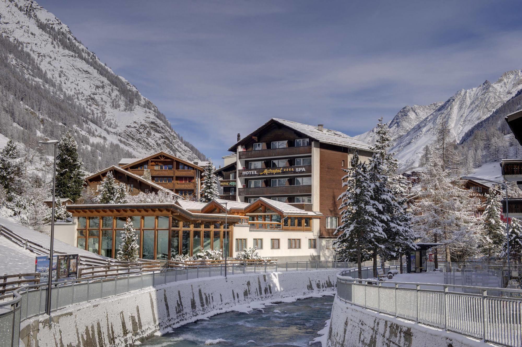 Hotel Metropol & Spa Zermatt Exteriör bild