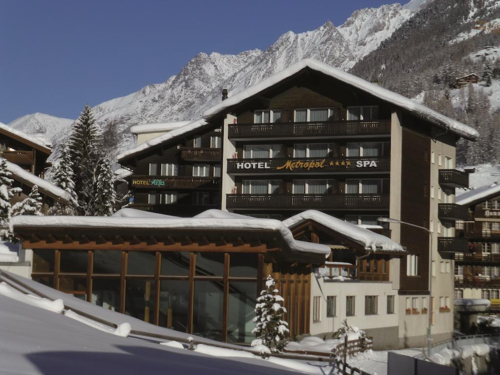 Hotel Metropol & Spa Zermatt Exteriör bild